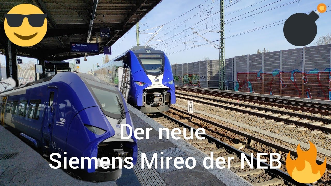 Der neue Siemens Mireo+H/+B der Niederbarnimer Eisenbahn 