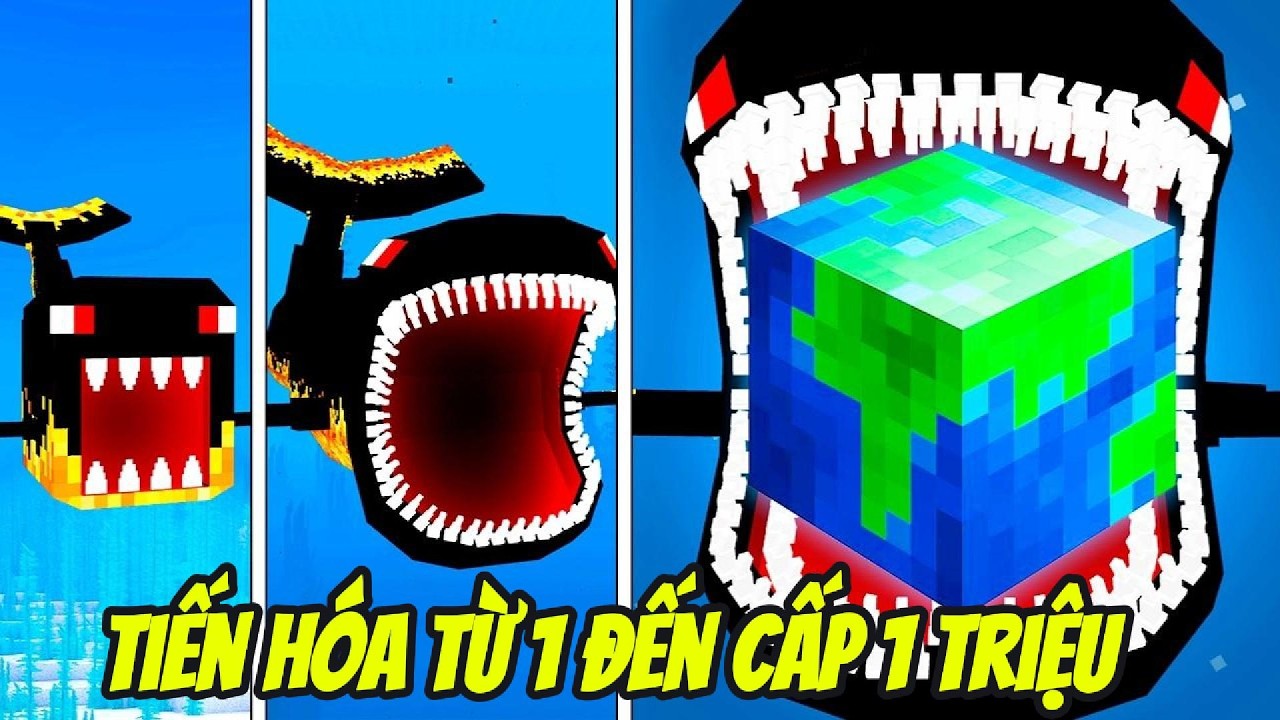 Thử Thách TIẾN HÓA SỨC MẠNH THE BLOOP TỪ CẤP 1 ĐẾN 1 TRIỆU TRẢ THÙ BẠN THÂN Trong Minecraft Bất Ổn 🤣