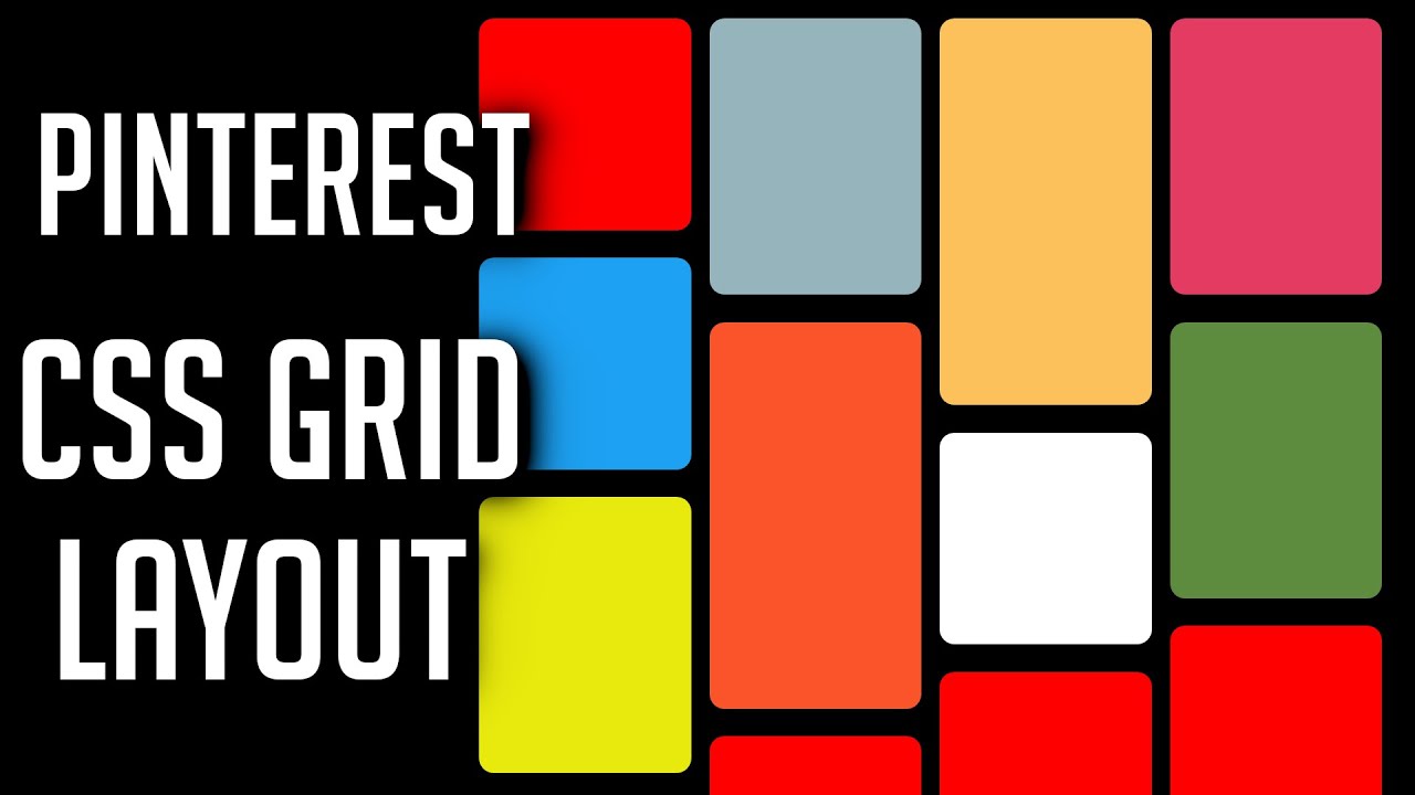 Build a Pinterest Layout using HTML & CSS