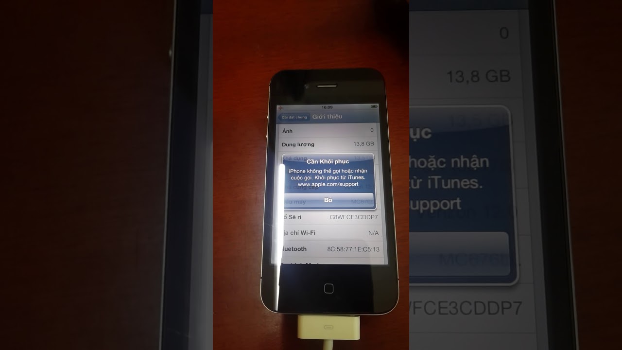 Iphone 4 mat nguon