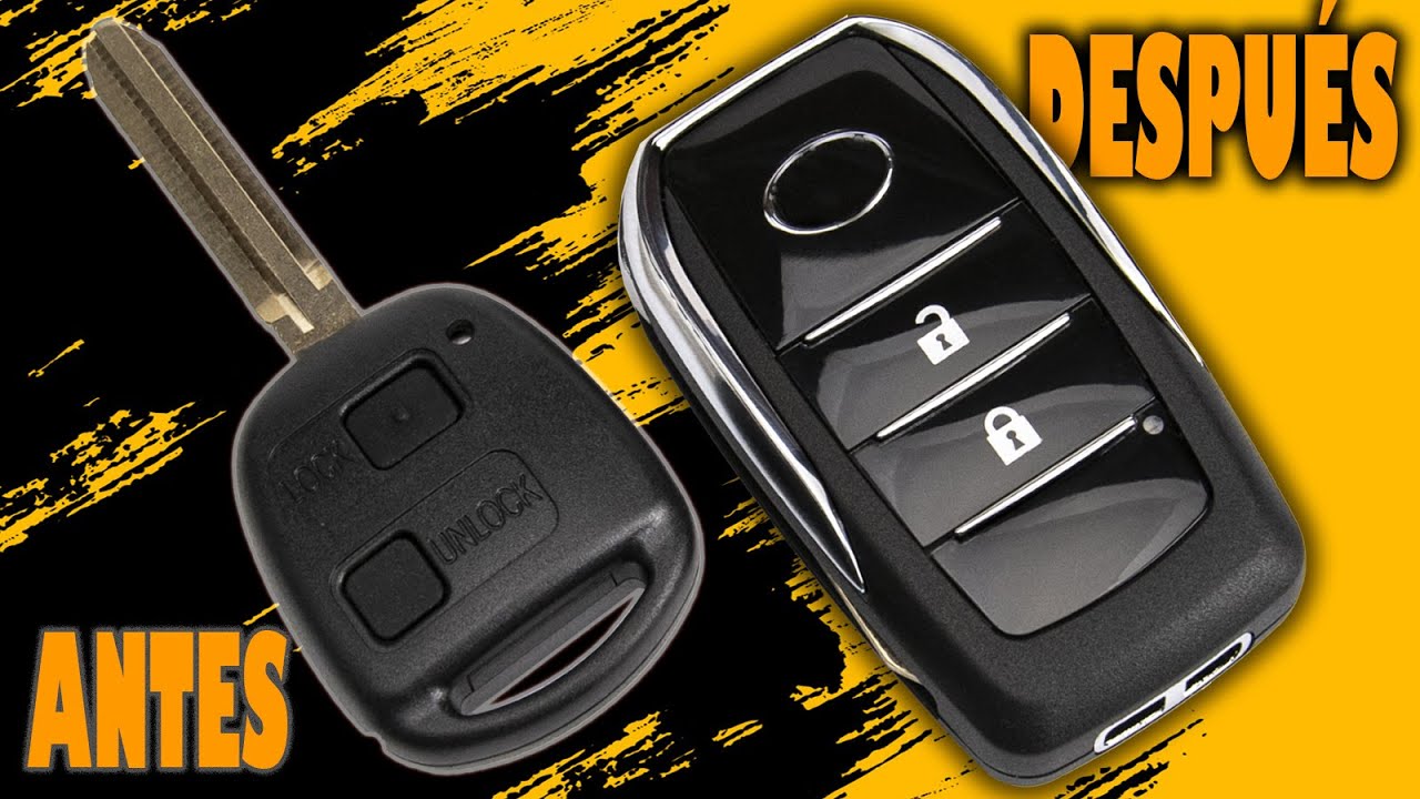 TOYOTA LLAVE Kit de Renovación: Cómo convertir tu llave a un modelo más – Tutorial DIY