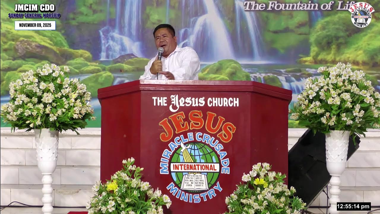 Watch! The JMCIM CDO OUTSTATION Live Streaming of SUNDAY GENERAL WORSHIP | November 9, 2025