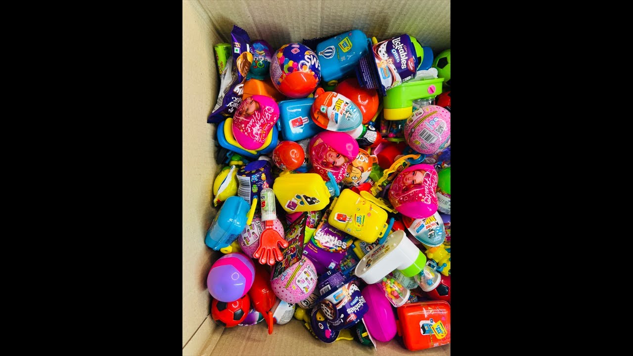 New Surprise🎁Candy Bag And I Love Surprise Ball Asmr😍Unboxing 😋|| Lot&rsquo;s Of Surprise Eggs Unboxing