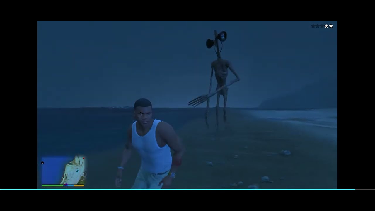 Никогда не призывай сиреноголового в 3:00 ночи горе чилиад в GTA v