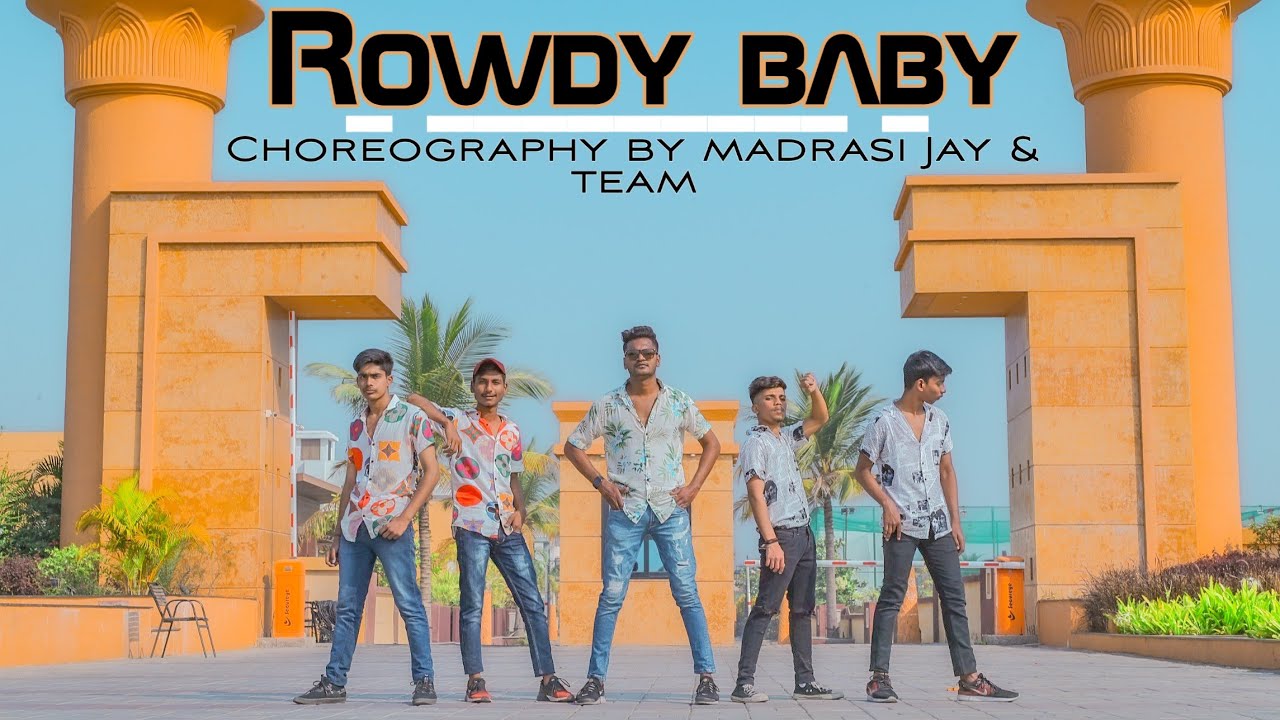 ROWDY BABY DANCE COVER | MAARI 2 | MADRASI JAY&TEAM CHOREOGRAPHY | DANUSH ,SAI PALLAVI