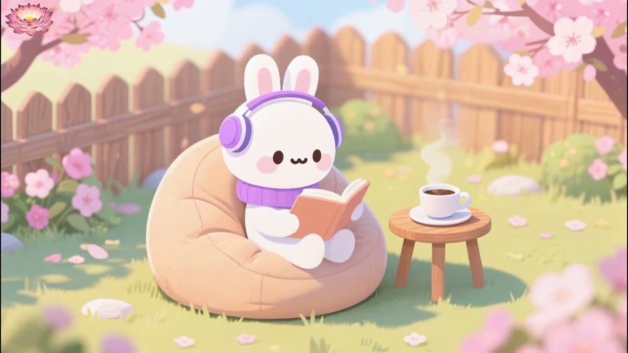 Cozy Lo-fi Study Session 📖 Relaxing Beats & Cute Bunny Vibes 🐰