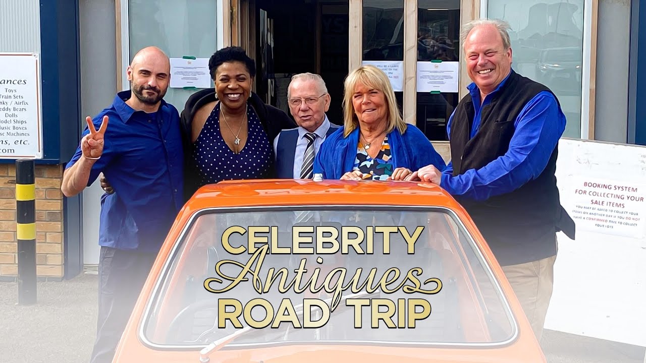 Brenda Edwards and Linda Robson visit Unique Auctions - Celebrity Antiques Road Trip