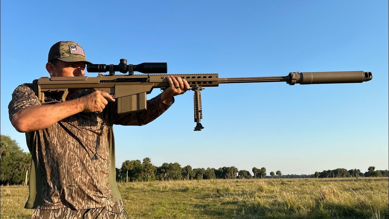 50BMG vs Wild Hog! {Catch &ldquo;Clean&rdquo; Cook} scary!