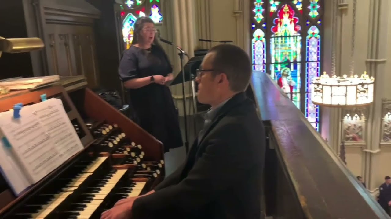 Ave Maria by Franz Schubert, 1868 Erben pipe organ and soprano