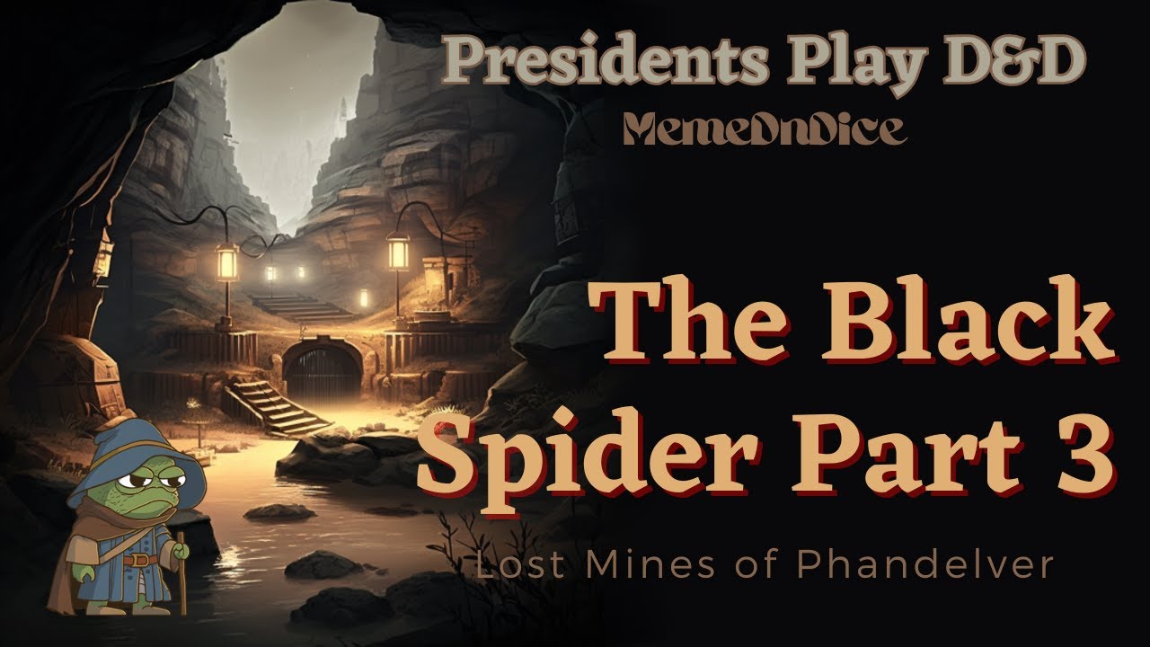 Presidents Play D&D - The Black Spider Pt 3 #ai #deepfake #dnd #tiktok #meme