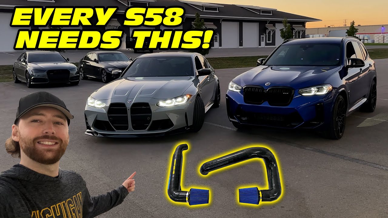 УСТАНОВКА ПЕРЕДНИХ ВОЗДУХОЗАБОРНИКОВ MAD НА BMW!