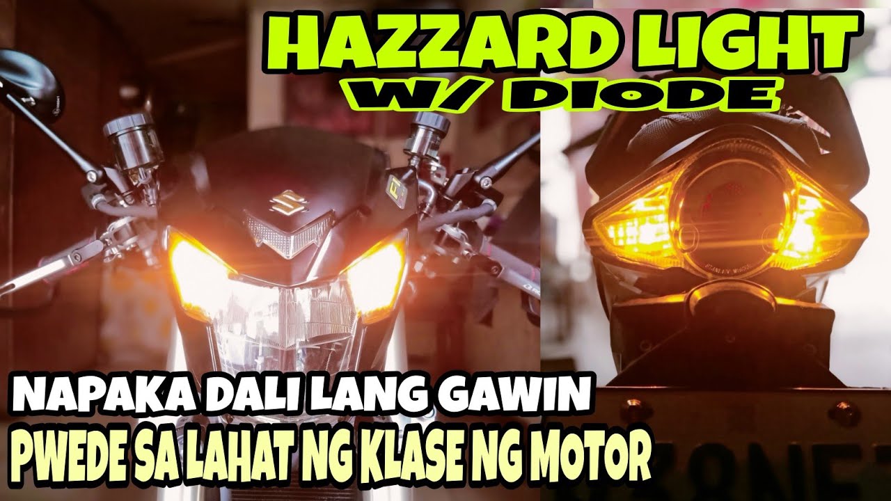 DIY HAZZARD LIGHT in RAIDER150 FI | WITH WIRING DIAGRAM | APPLICABLE TO ALL MOTORCYCLE
