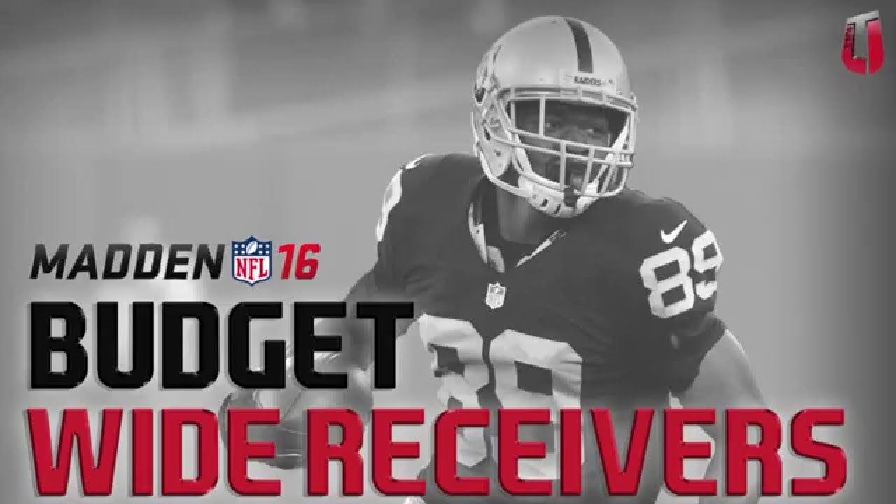 MUT 16 - Wide Receiver Budget Players