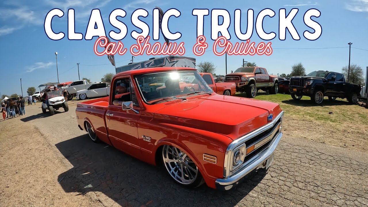 INCREDIBLE CLASSIC TRUCKS!!! Over an HOUR of JUST TRUCKS!!! Classic Car Shows, USA Car Shows.