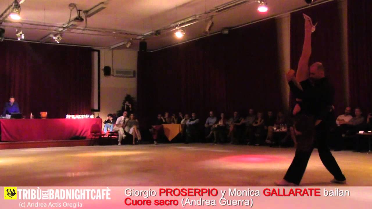 Giorgio PROSERPIO y Monica GALLARATE bailan Cuore sacro - Officina Tanguera