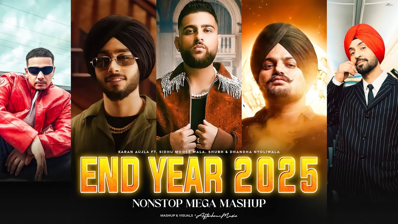 END YEAR 2025 - Nonstop Mega Mashup | Shubh Ft.Sidhu Moose Wala, Karan Aujla | BEST OF 2025