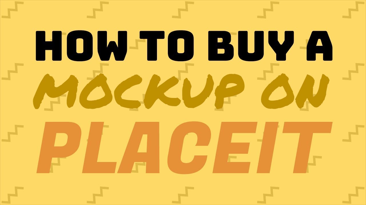 How to Buy a Mockup on Placeit