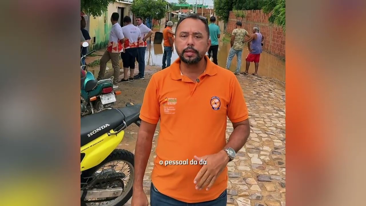 Fortes chuvas em São Raimundo Nonato fazem com que famílias deixem suas casas