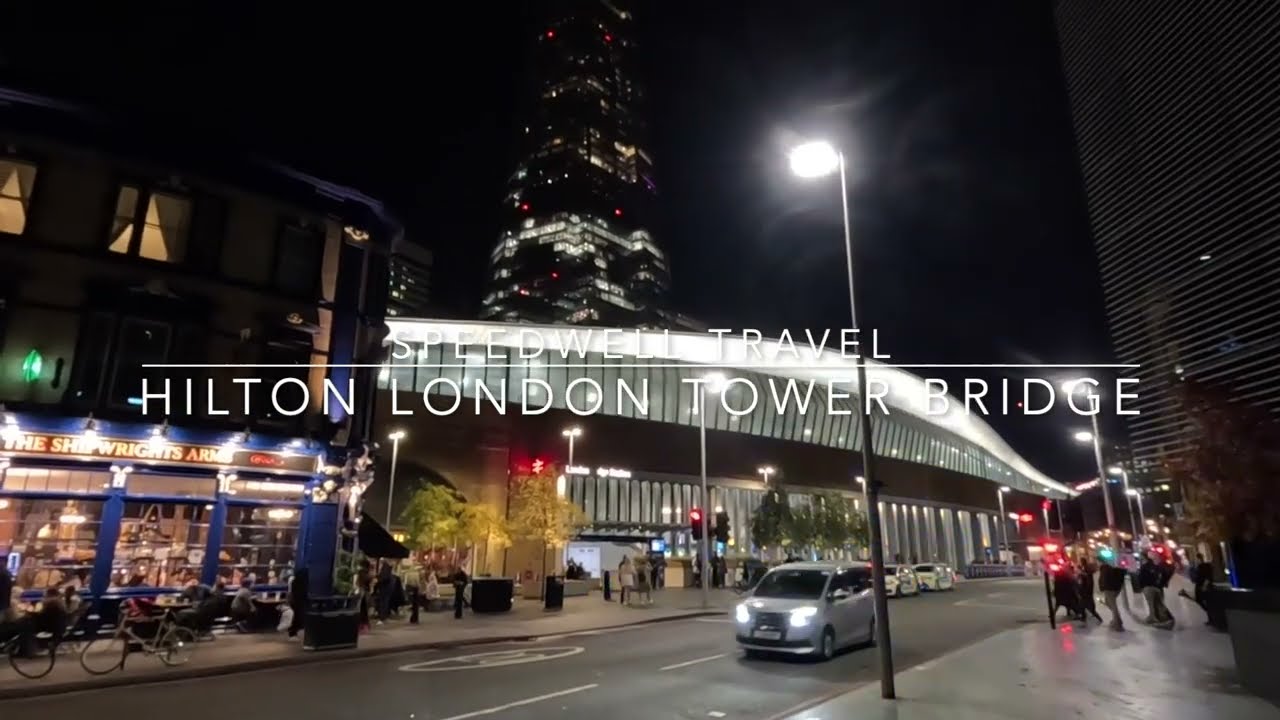 Room review Hilton London Tower Bridge. Free upgrade to deluxe double. Hotel and room tour.
