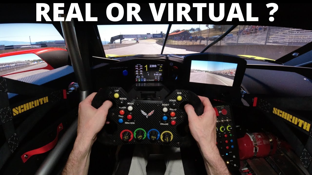 Automobilista 2 - Amazing! - Corvette C8.R GTE @ Laguna Seca | Fanatec - Triple Screen - Onboard