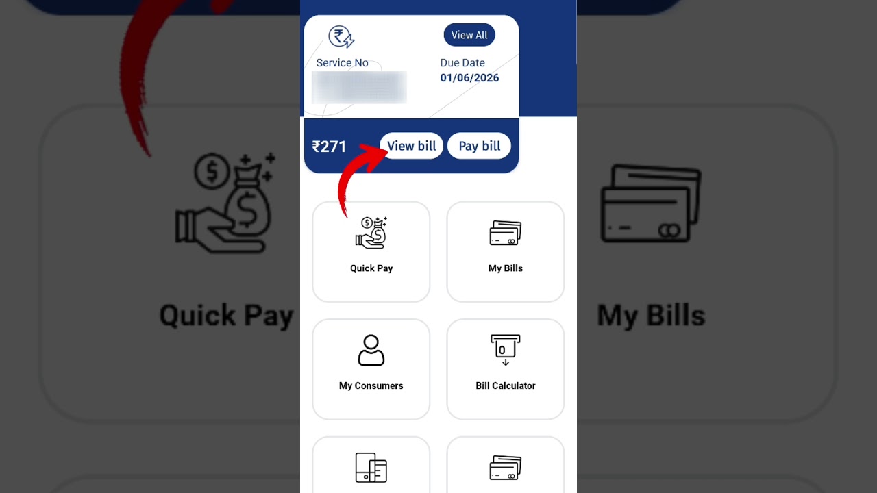 200 Units Free Current Bill 😎⚡TVK Vijay Fans Trending 🔥Check EB Bill Easily Using TNEB #shorts #tvk