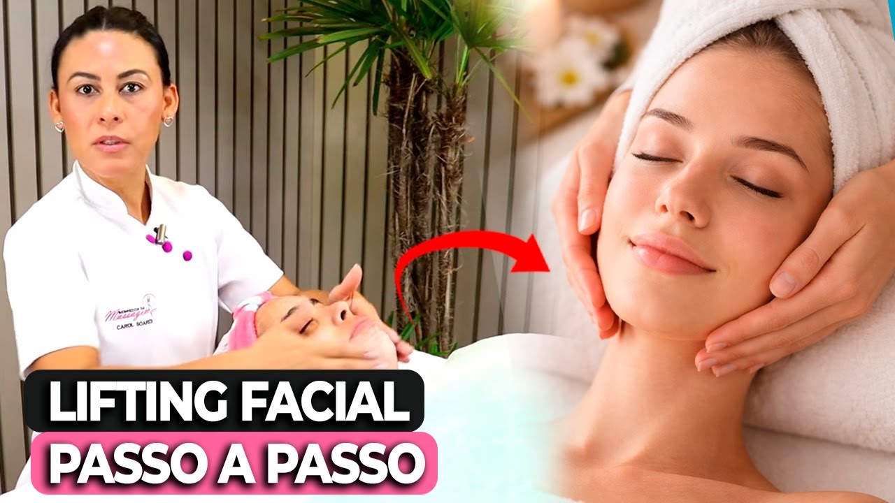 Técnica de massaem para Lifting Facial