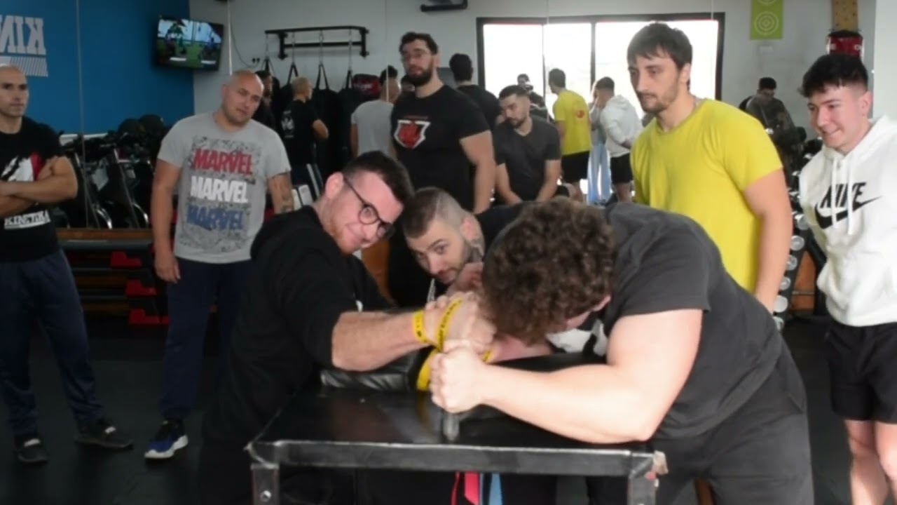 MALTA and GOZO team ARMWRESTLING right arm 