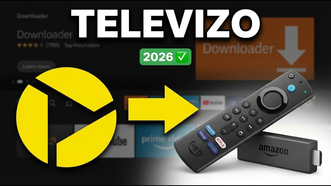 Cómo instalar Televizo IPTV con código Downloader en Fire TV y Android TV | España 2026