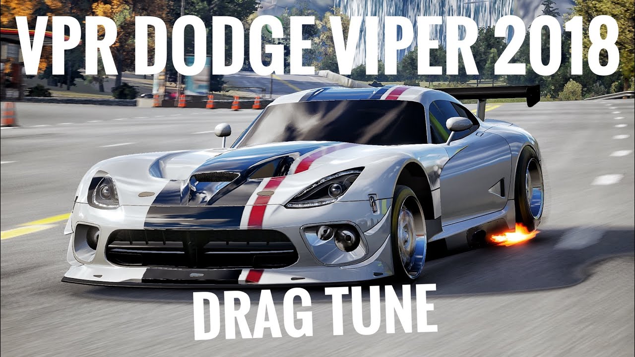 VPR (Dodge Viper 2018) Gameplay CarX Street Tune Drag || CarX Street 1.13.0