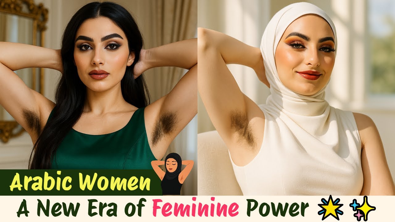 The Secret Beauty of Arabic Women | The New Era of Female Natural Beauty & Empowerment