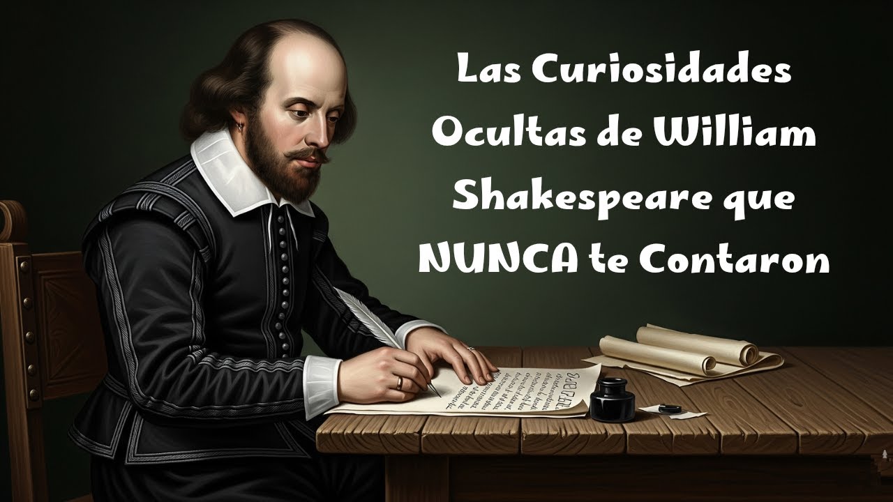 Las Curiosidades Ocultas de William Shakespeare que NUNCA te Contaron