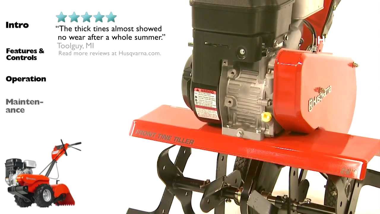 Husqvarna Tillers - Maintenance