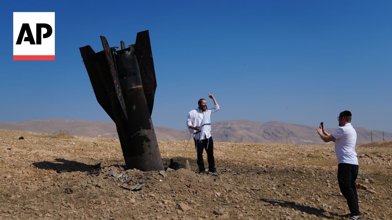 Missile fragment lands in the West Bank after Israel and Iran trade fire