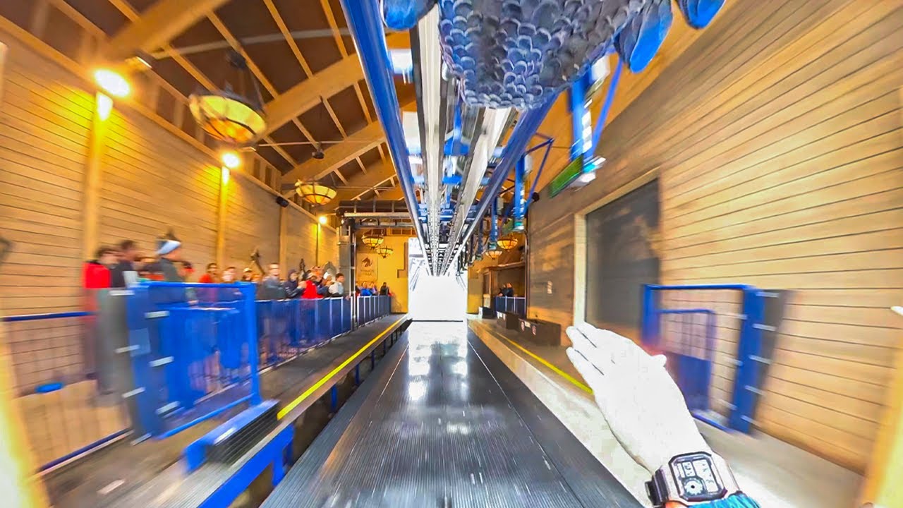 STORM: The Dragon Legend - Front Row, Double Pass POV - TusenFryd, Norway