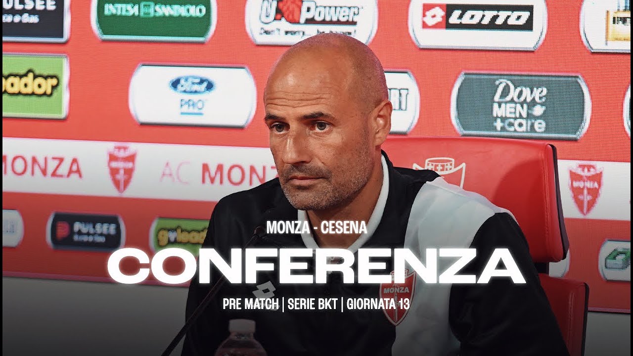 CONFERENZA STAMPA | Le parole di Mister Bianco prima di Monza - Cesena