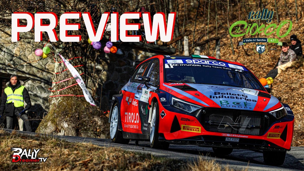 47° Rally Il Ciocco e Valle del Serchio 2024 - Campionato Italiano Assoluto Rally PREVIEW