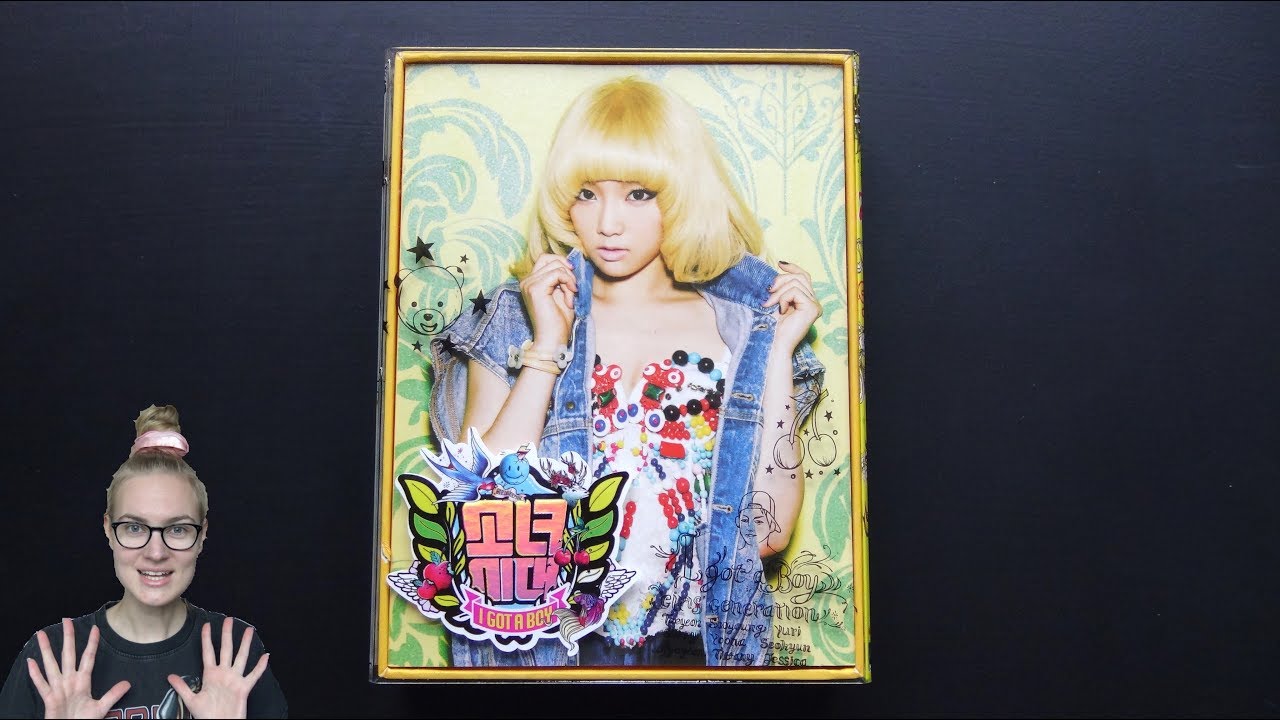 Unboxing Girls' Generation 소녀시대 4th Korean Studio Album I GOT A BOY (Taeyeon Edition)