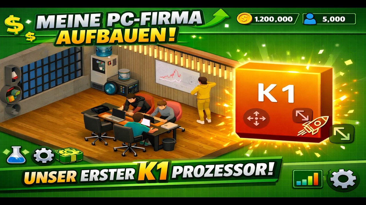 Ich bauen mein ein PC Firma auf || Unser erster Prozessor