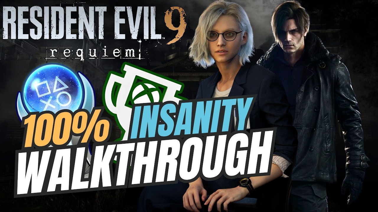 Resident Evil Requiem -  INSANITY Walkthrough - Platinum Complete