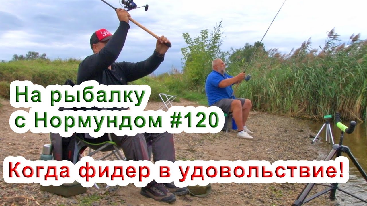 Когда фидер в удовольствие! / На рыбалку с Нормундом #120