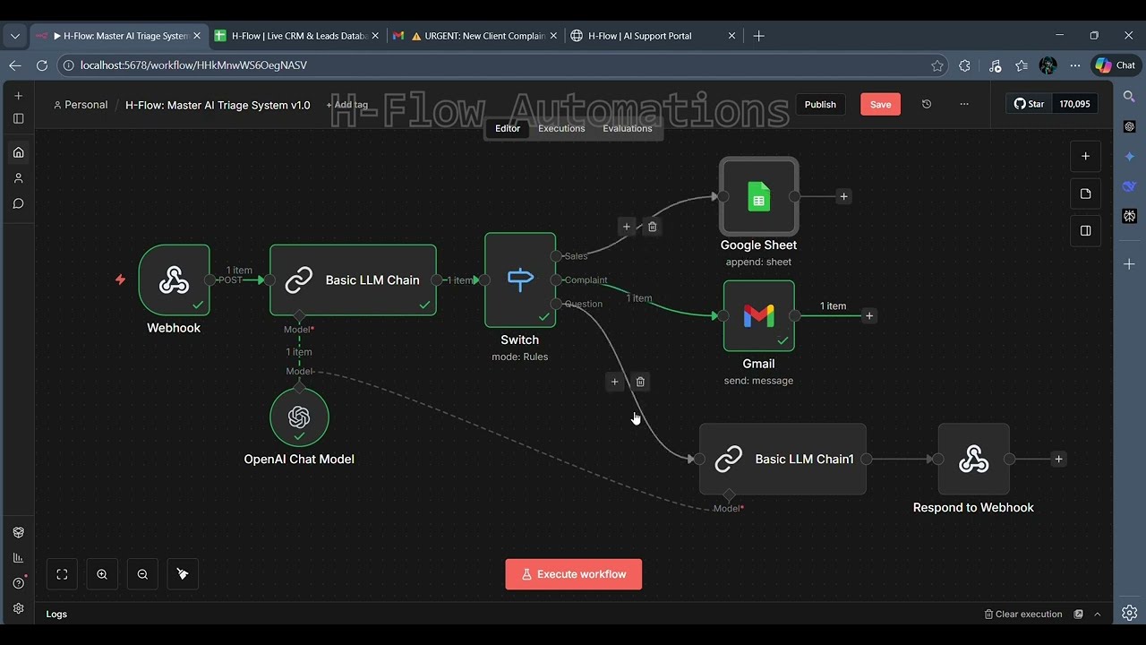 Automate Your Business: AI Sales & Support Agent (n8n + OpenAI Demo)