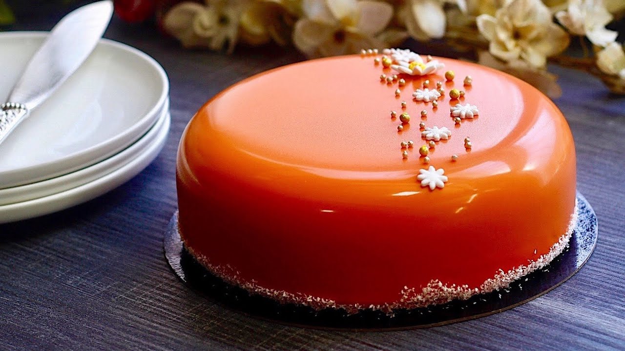 Entremet fruits de la passion /mousse chocolat au lait