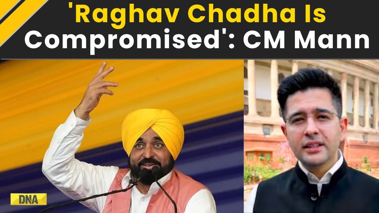Raghav Chadha News: Punjab CM Bhagwant Mann Calls Raghav Chadha 'Compromised'
