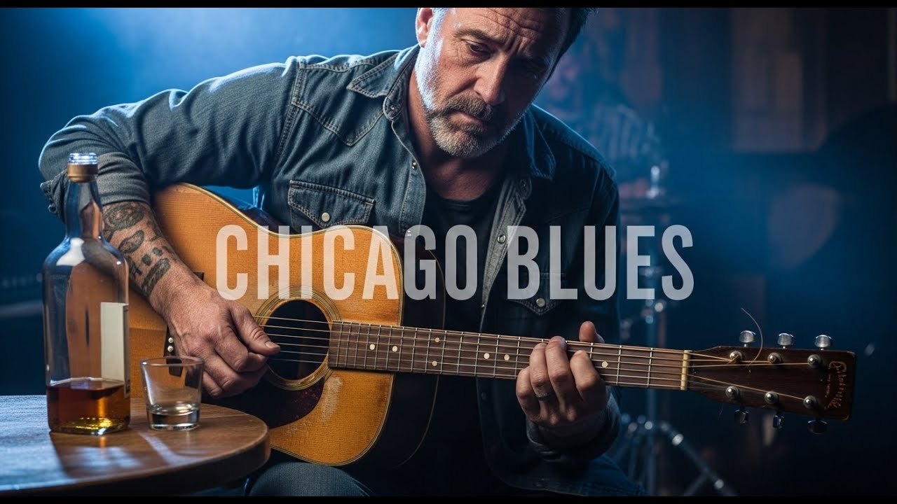 Chicago Blues Slow Playlists Mix 2026 – Soulful Guitar for Quiet Nights