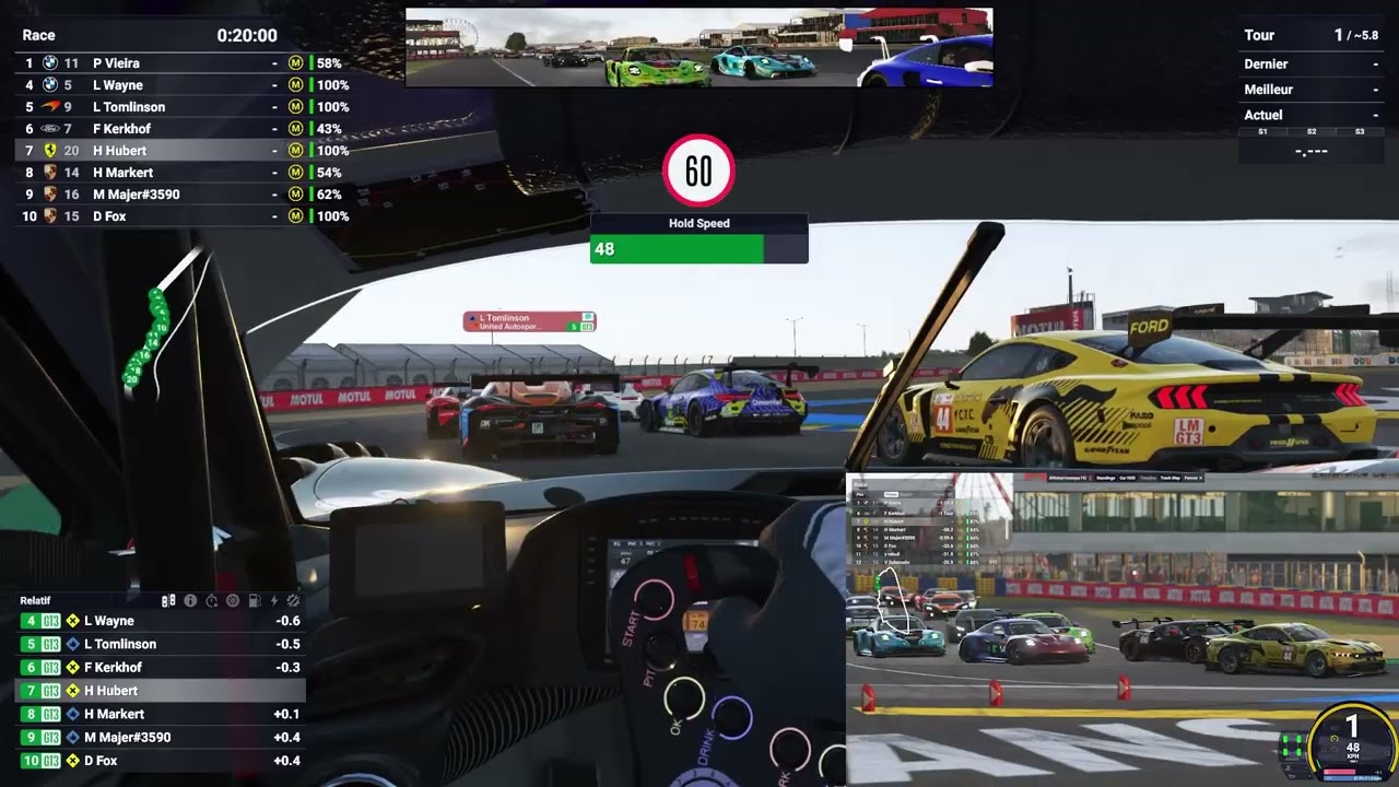 Le Mans Ultimate - React du daily du 21/02/2026