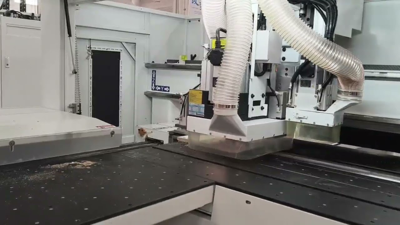 Samach-CNC 6 sides drilling machine with saw blade