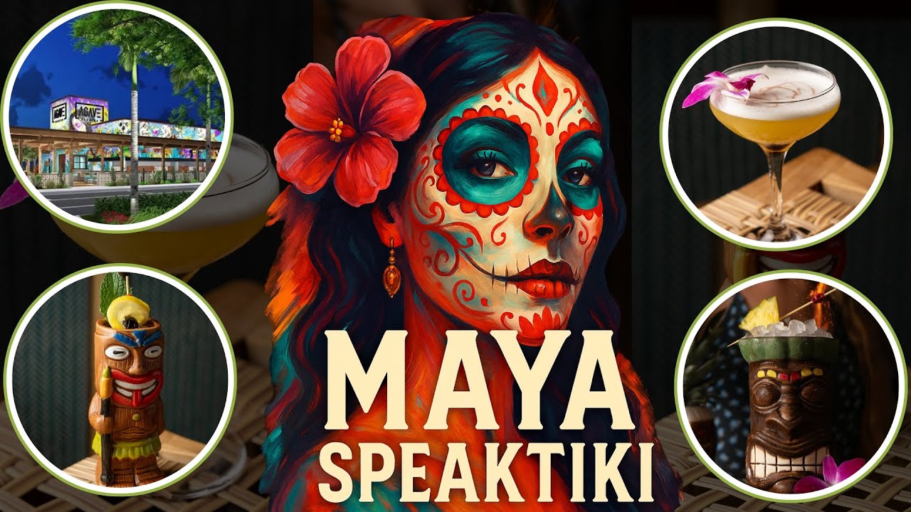 🌺 Maya Speak Tiki at Agave Bandido | Hidden Speakeasy in Horizon West 🍹