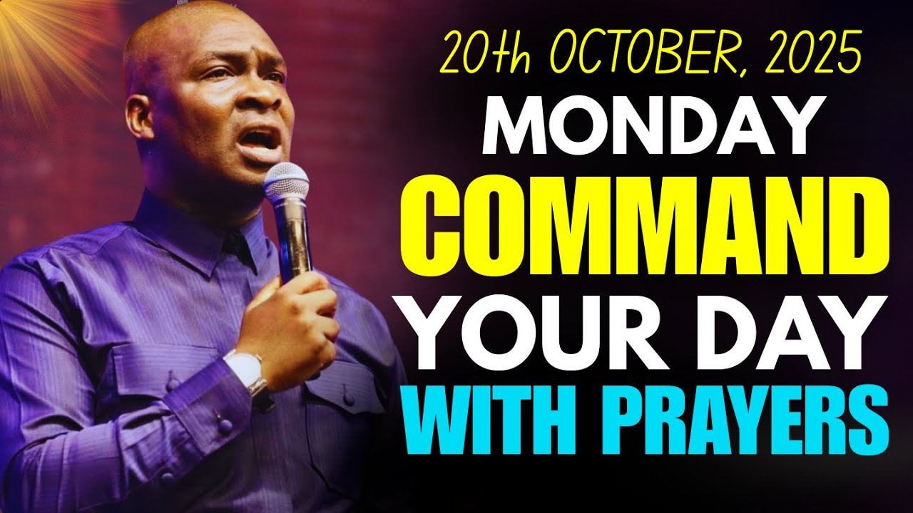 [Monday, 20th October 2025] Early Morning Powerful Prophetic Morning Prayer | Apostle Joshua Selman
