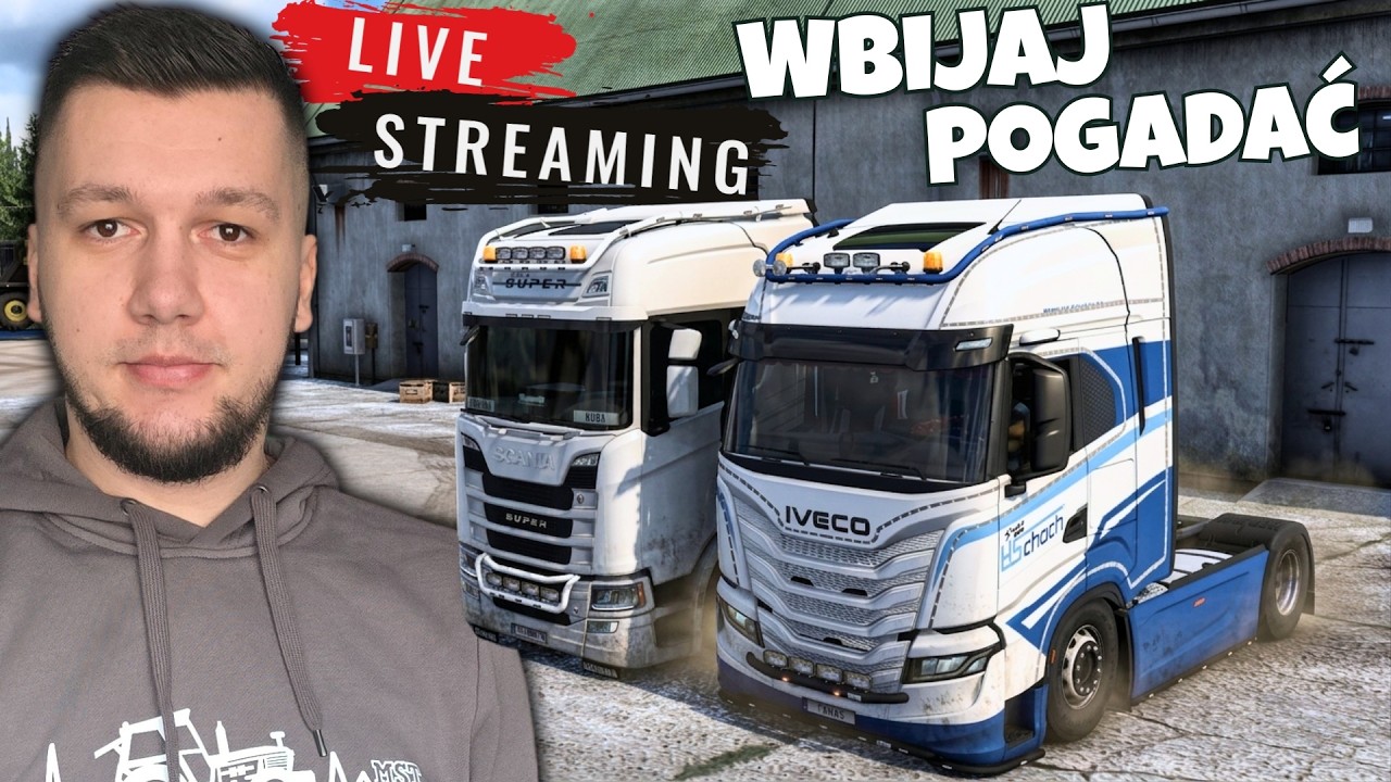 LIVE🔴| Siema Opowiadaj Jak Tam Leci?!🤔 Wbijaj na pogaduchy!💬FS25 & ETS2! ❤️ | TANAS [MST]