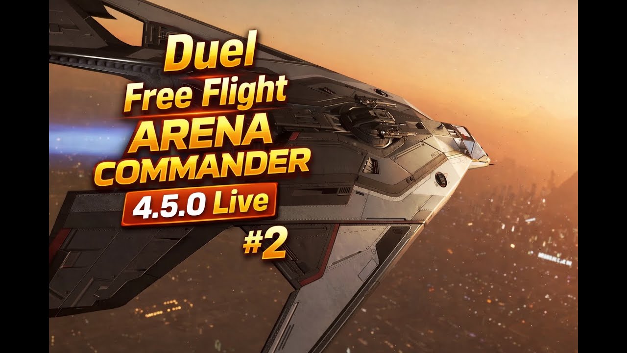 Star Citizen - ANVIL Arrow Duel Free Flight 4.5.0 Live Arena Commander #2